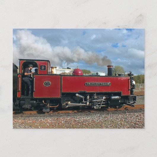 STEAM TRAINS BRIEFKAART (Voorkant)