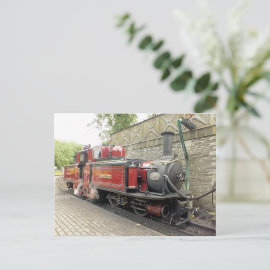 STEAM TRAINS BRIEFKAART (Staand voorkant)