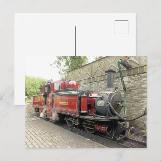 STEAM TRAINS BRIEFKAART (Voorkant / Achterkant)