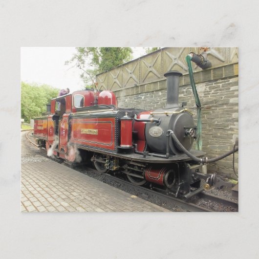 STEAM TRAINS BRIEFKAART (Voorkant)