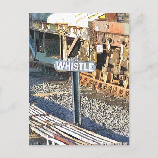 STEAM TRAINS BRIEFKAART (Voorkant)