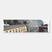 STEAM TRAINS BUMPERSTICKER (Voorkant)