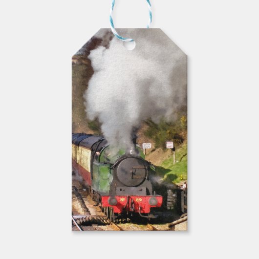 STEAM TRAINS CADEAULABEL (Voorkant)