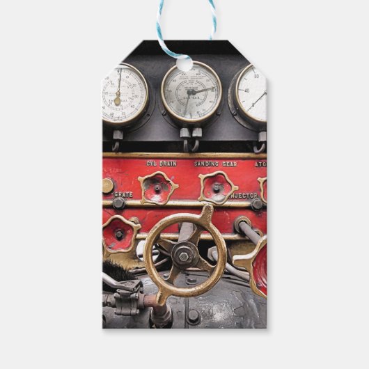 STEAM TRAINS CADEAULABEL (Voorkant)