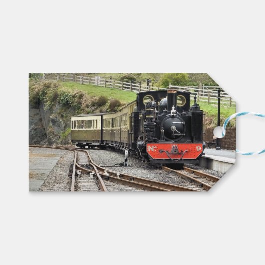 STEAM TRAINS CADEAULABEL (Voorkant (Horizontaal))