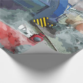 STEAM TRAINS CADEAUPAPIER (Hoek)