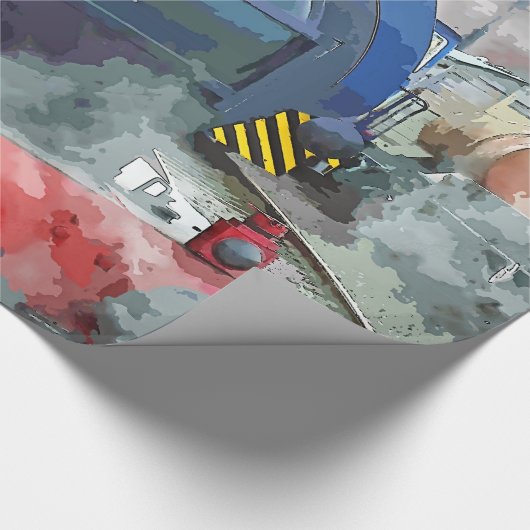 STEAM TRAINS CADEAUPAPIER (Hoek)