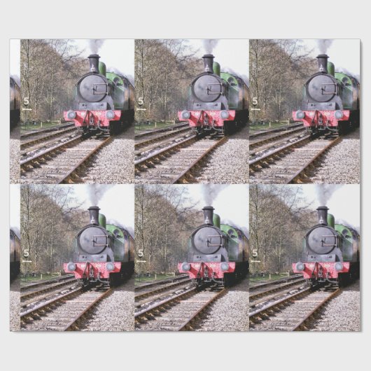 STEAM TRAINS CADEAUPAPIER (Vlak)