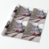 STEAM TRAINS CADEAUPAPIER (Uitgerold)