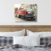 STEAM TRAINS CANVAS AFDRUK (Insitu (Slaapkamer))