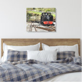 STEAM TRAINS CANVAS AFDRUK (Insitu (Slaapkamer))