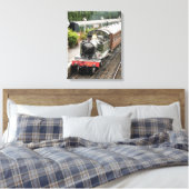STEAM TRAINS CANVAS AFDRUK (Insitu (Slaapkamer))