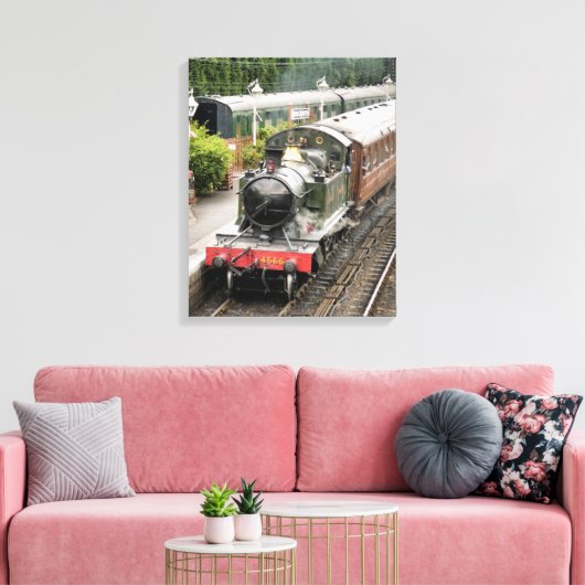 STEAM TRAINS CANVAS AFDRUK (Insitu (Woonkamer))