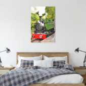 STEAM TRAINS CANVAS AFDRUK (Insitu (Slaapkamer))