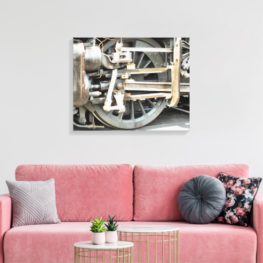 STEAM TRAINS CANVAS AFDRUK (Insitu (Woonkamer))