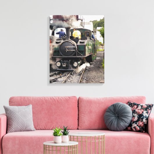 STEAM TRAINS CANVAS AFDRUK (Insitu (Woonkamer))