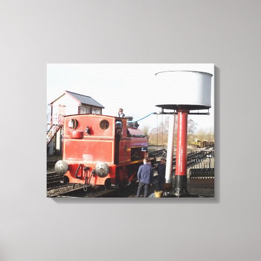 STEAM TRAINS CANVAS AFDRUK (Voorkant)
