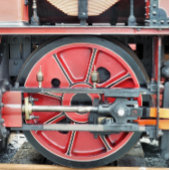 STEAM TRAINS CANVAS AFDRUK