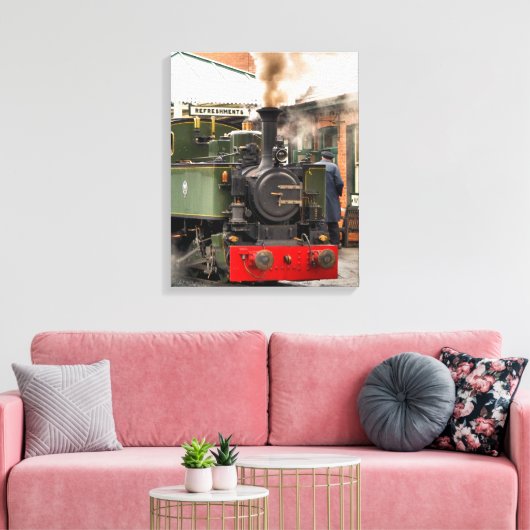 STEAM TRAINS CANVAS AFDRUK (Insitu (Woonkamer))