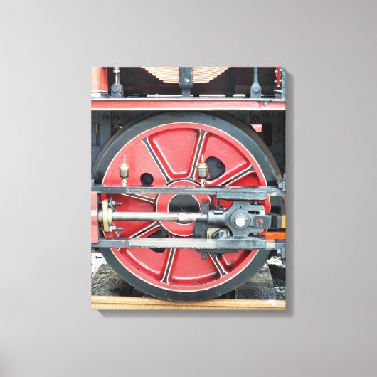 STEAM TRAINS CANVAS AFDRUK (Voorkant)