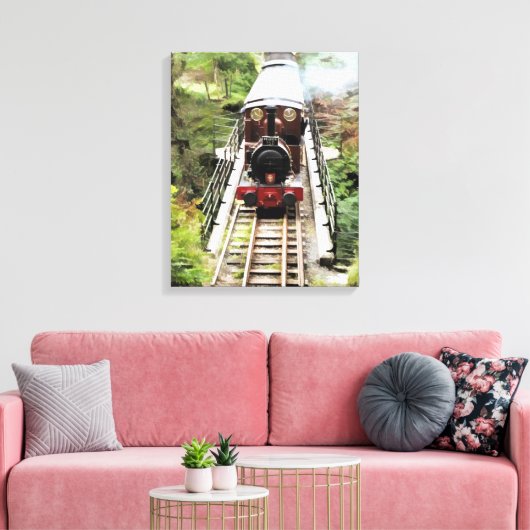 STEAM TRAINS CANVAS AFDRUK (Insitu (Woonkamer))