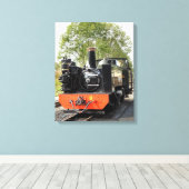 STEAM TRAINS CANVAS AFDRUK (Insitu (Houten vloer))