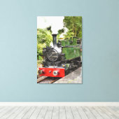 STEAM TRAINS CANVAS AFDRUK (Insitu (Houten vloer))