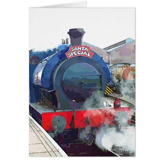 STEAM TRAINS CARD (Voorkant)