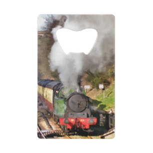 STEAM TRAINS CREDITKAART FLESSENOPENER