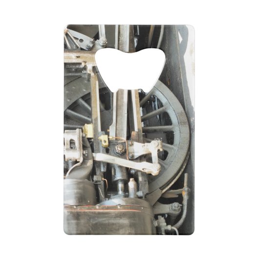 STEAM TRAINS CREDITKAART FLESSENOPENER (Achterkant)