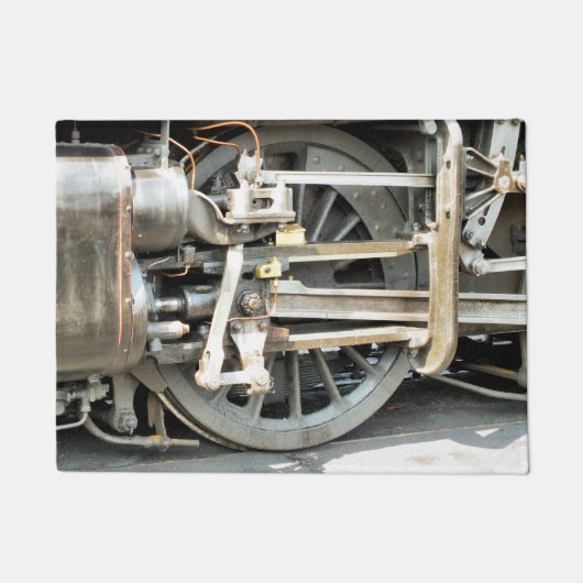 STEAM TRAINS DEURMAT (Voorkant)