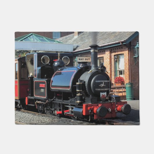 STEAM TRAINS DEURMAT (Voorkant)