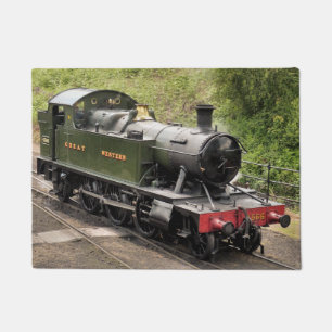STEAM TRAINS DEURMAT
