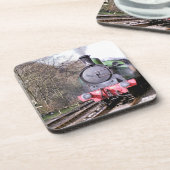 STEAM TRAINS DRANKJES ONDERZETTER (Linkerzijde)