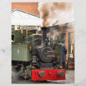 STEAM TRAINS FLYER (Voorkant)