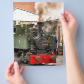 STEAM TRAINS FLYER (Hand)