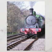 STEAM TRAINS FLYER (Voorkant)