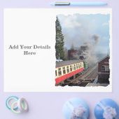 STEAM TRAINS FLYER (Enkel)