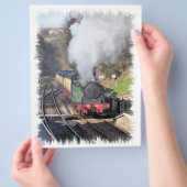 STEAM TRAINS FLYER (Hand)