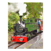 STEAM TRAINS FOTO AFDRUK (Voorkant)
