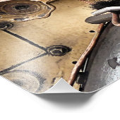 STEAM TRAINS FOTO AFDRUK (Hoek)