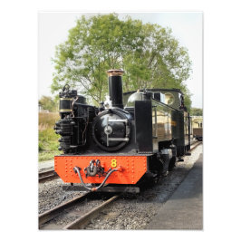 STEAM TRAINS FOTO AFDRUK