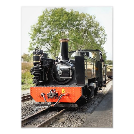 STEAM TRAINS FOTO AFDRUK (Voorkant)