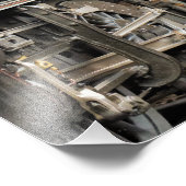 STEAM TRAINS FOTO AFDRUK (Hoek)