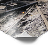 STEAM TRAINS FOTO AFDRUK (Hoek)