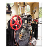 STEAM TRAINS FOTO AFDRUK (Voorkant)