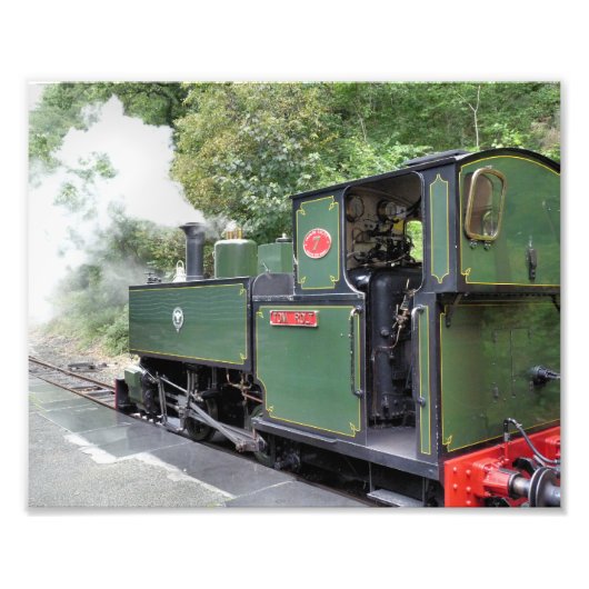 STEAM TRAINS FOTO AFDRUK (Voorkant)