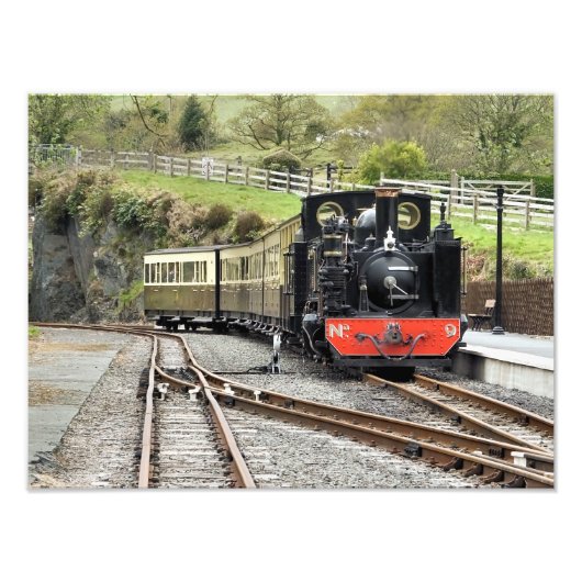 STEAM TRAINS FOTO AFDRUK (Voorkant)