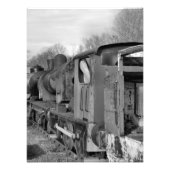 STEAM TRAINS FOTO AFDRUK (Voorkant)