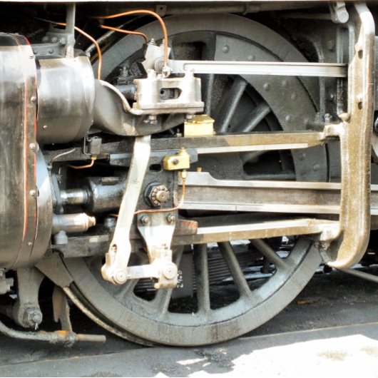 STEAM TRAINS FOTO AFDRUK